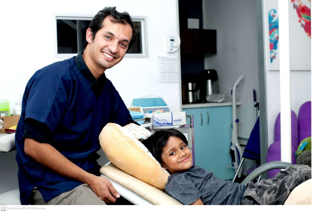 Portrait of Dr Kavir Rajkumar, partner dentist at Ambrose Dental