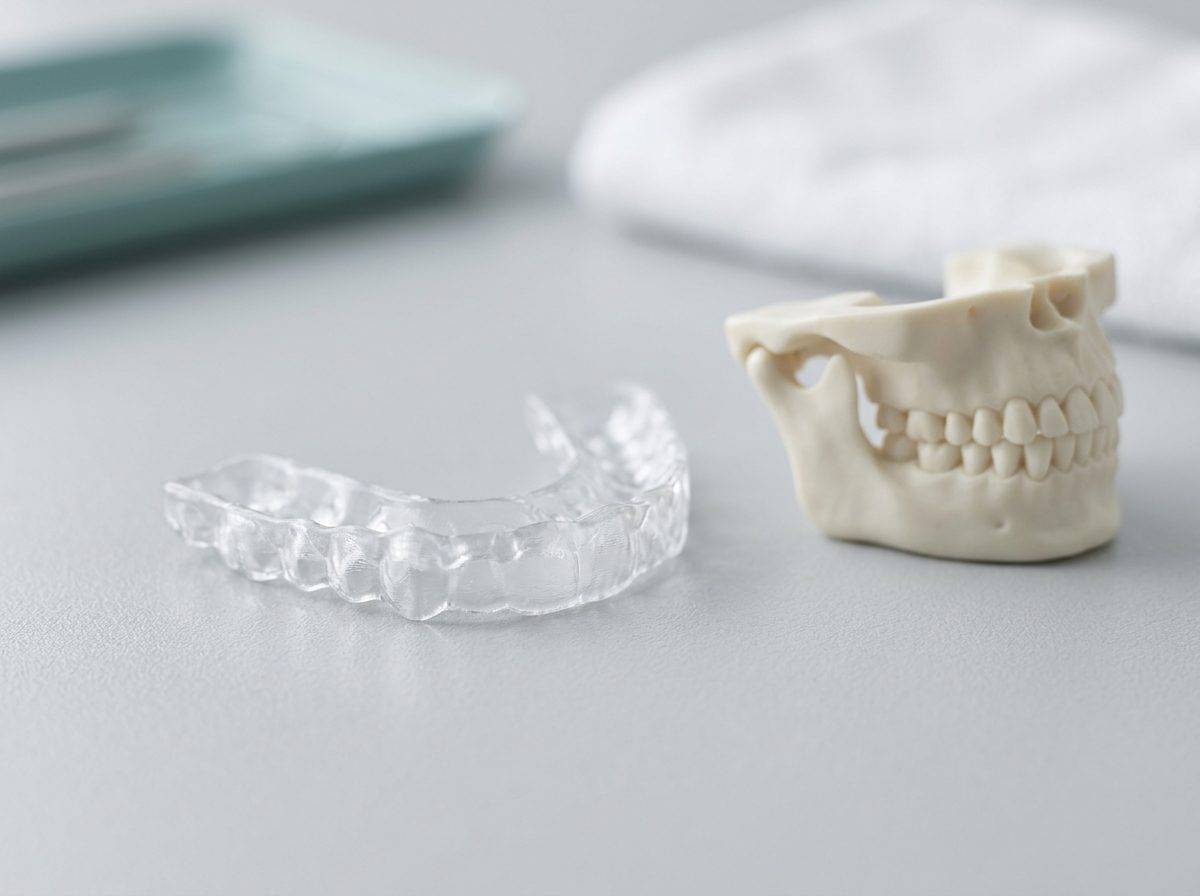 A soft, calming hand image representing TMJ and orofacial pain care